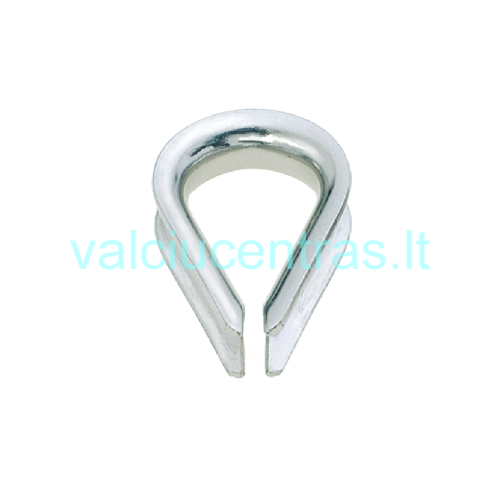 Nerūdijančio plieno kilpa virvei Nerūdijančio plieno kilpa virvei